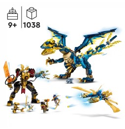 LEGO Ninjago Dragon vs mech împărăteasă 71796