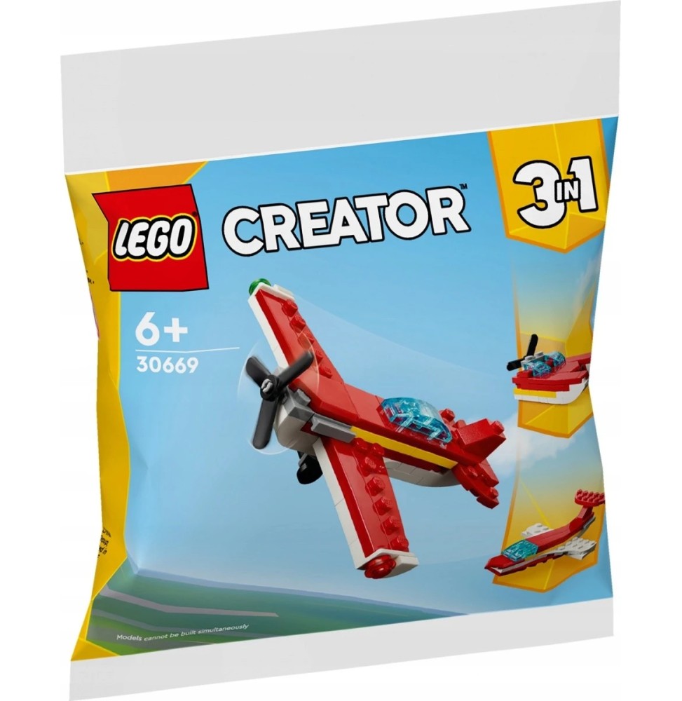 LEGO Creator 30669 Avionul Roșu Iconic