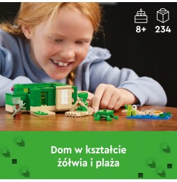 LEGO Minecraft Casa pe plajă cu țestoase 21254