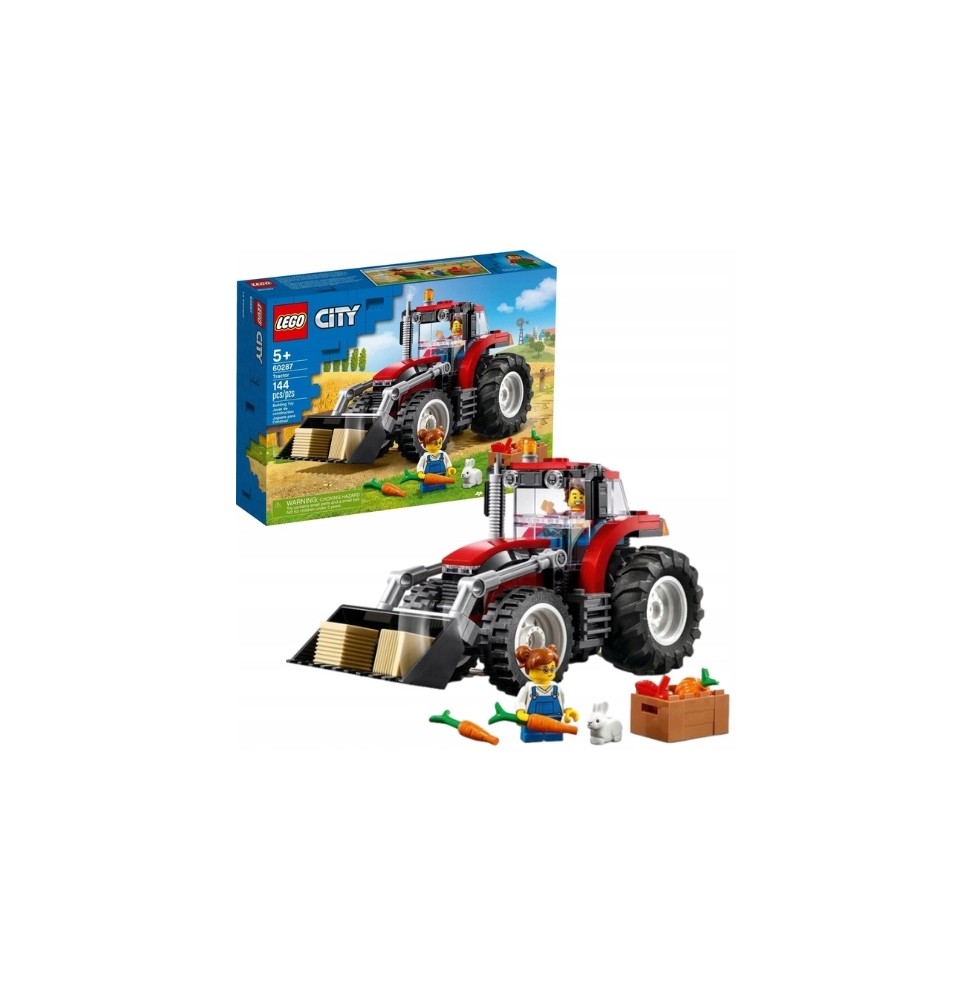 LEGO City traktor zestaw klocków 60287