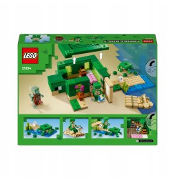 LEGO Minecraft Casa pe plajă cu țestoase 21254