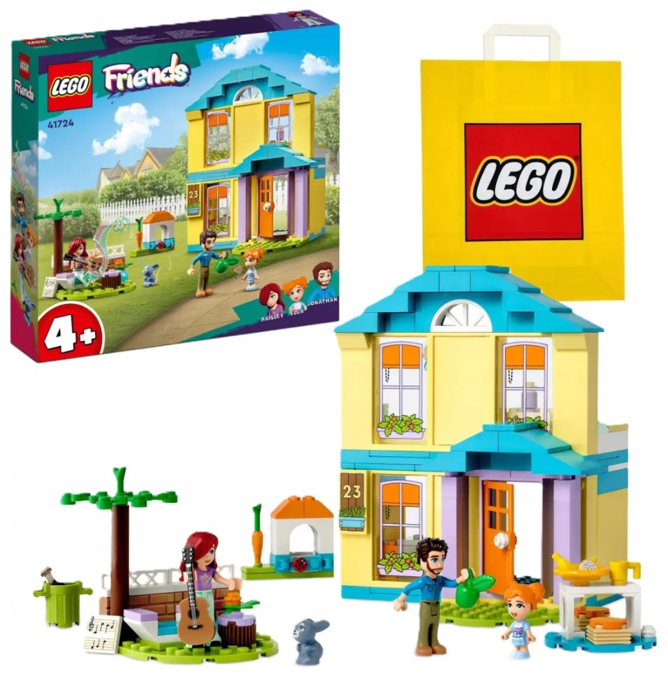 Set LEGO Friends 41724 Casa Paisley cu chitară