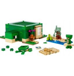 LEGO Minecraft Casa pe plajă cu țestoase 21254