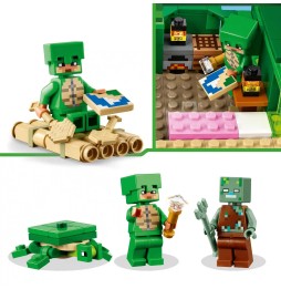 LEGO Minecraft Domek na plaży żółwi 21254