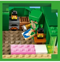 LEGO Minecraft Casa pe plajă cu țestoase 21254