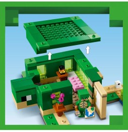 LEGO Minecraft Casa pe plajă cu țestoase 21254