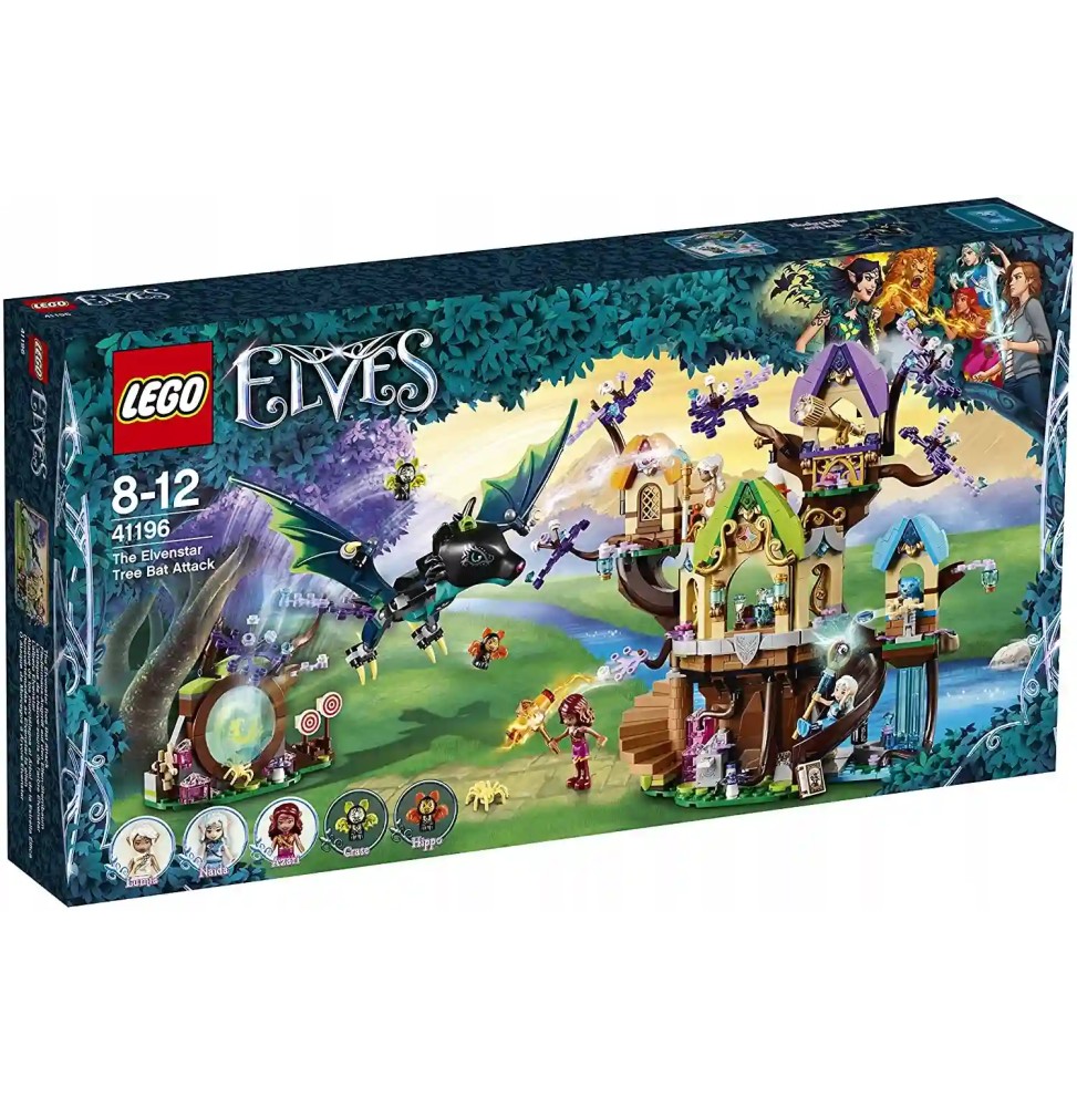 Set LEGO Elves 41196 Atacul liliecilor