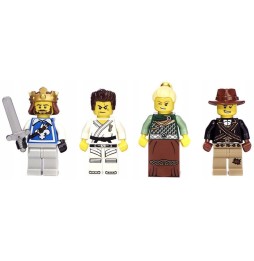 LEGO Warriors mini figurine 4 buc. set