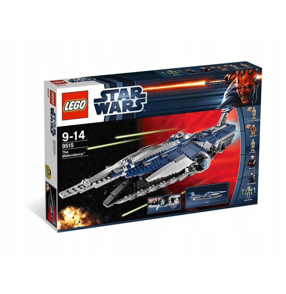 LEGO Star Wars 9515 Malevolence Battleship New