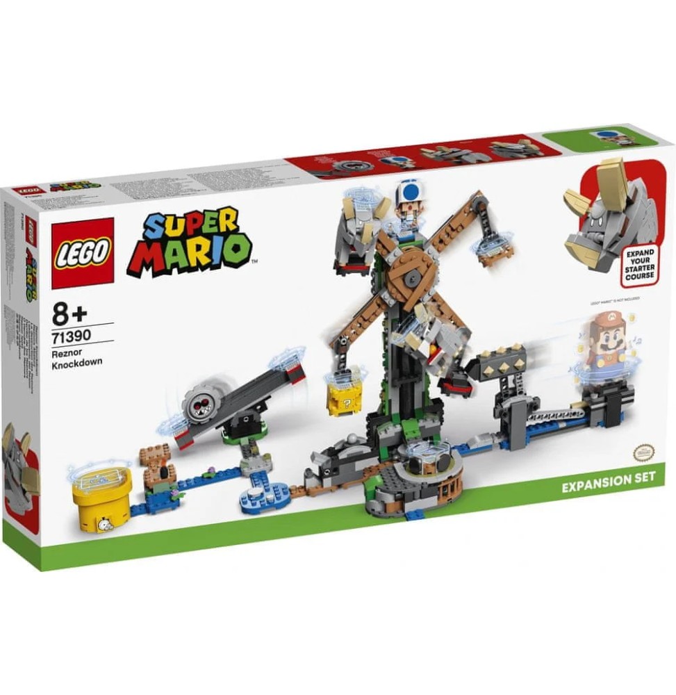 LEGO 71390 Walka z Reznorami Super Mario