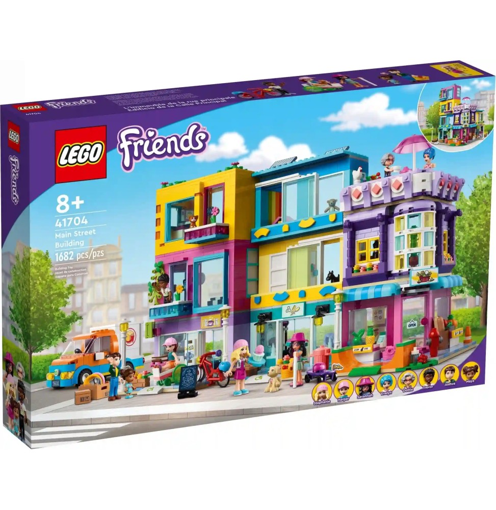 LEGO Friends 41704 Budynki przy głównej ulicy