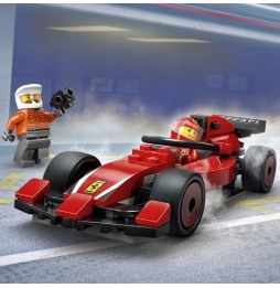 LEGO City F1 Pit Stop with Ferrari Race Car