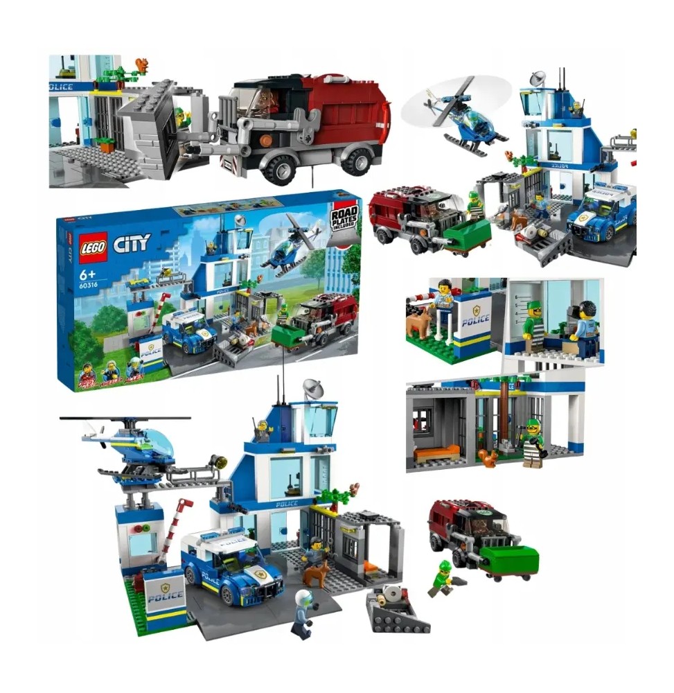 LEGO City 60316 Posterunek Policji