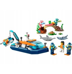 LEGO City 60377 Diver's Research Submarine Boat