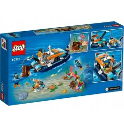 LEGO City 60377 Diver's Research Submarine Boat