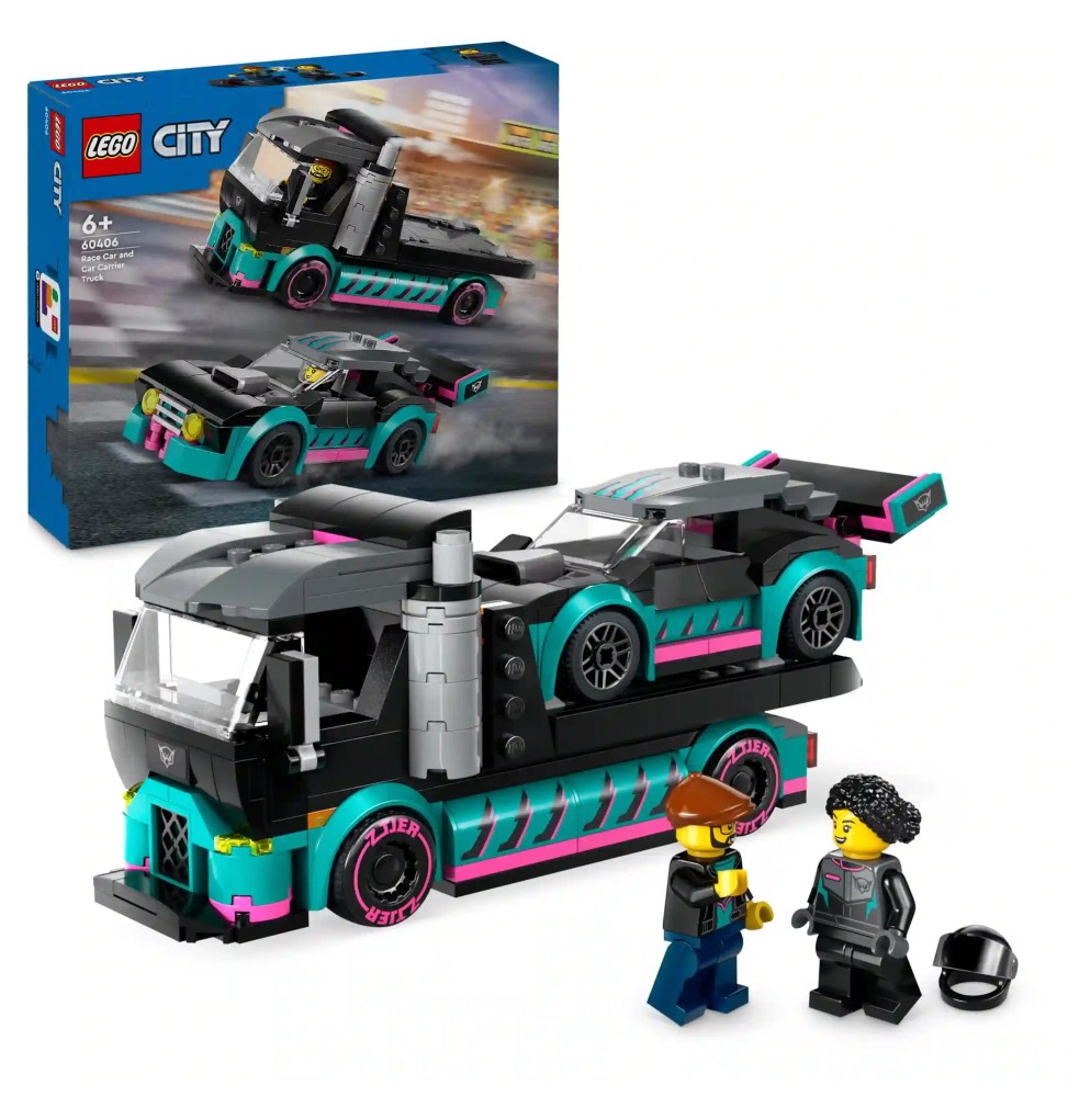 LEGO City Racing Car and Tow Truck 60406