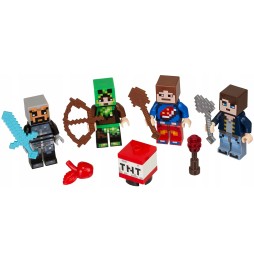 LEGO Minecraft Skin Pack 853609 - Set de figurine