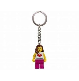 Lego Keychain I Love Legoland New