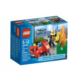 LEGO 60000 City - Motocykl strażacki dla dzieci