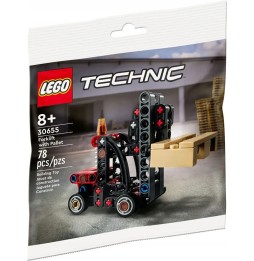 Klocki LEGO Technic Wózek widłowy 30655