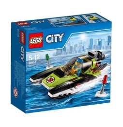 LEGO City 60114 Barcă de curse