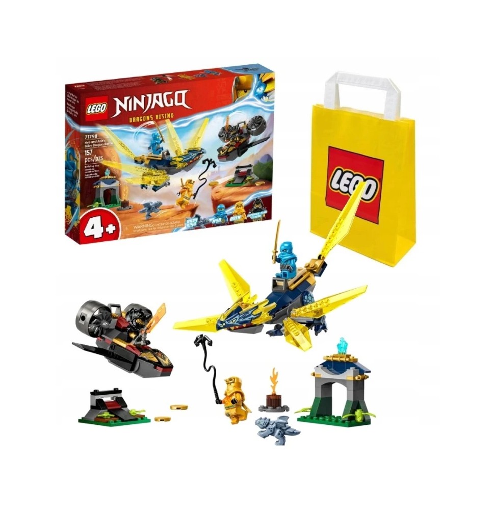 LEGO Ninjago Nya and Arin - Dragon Battle