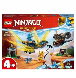 LEGO Ninjago Nya and Arin - Dragon Battle