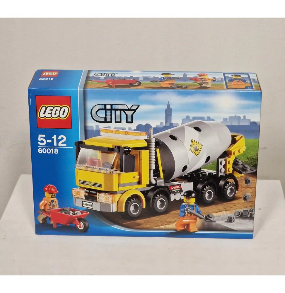 LEGO City 60018 betoniarka - nowy zestaw budowlany