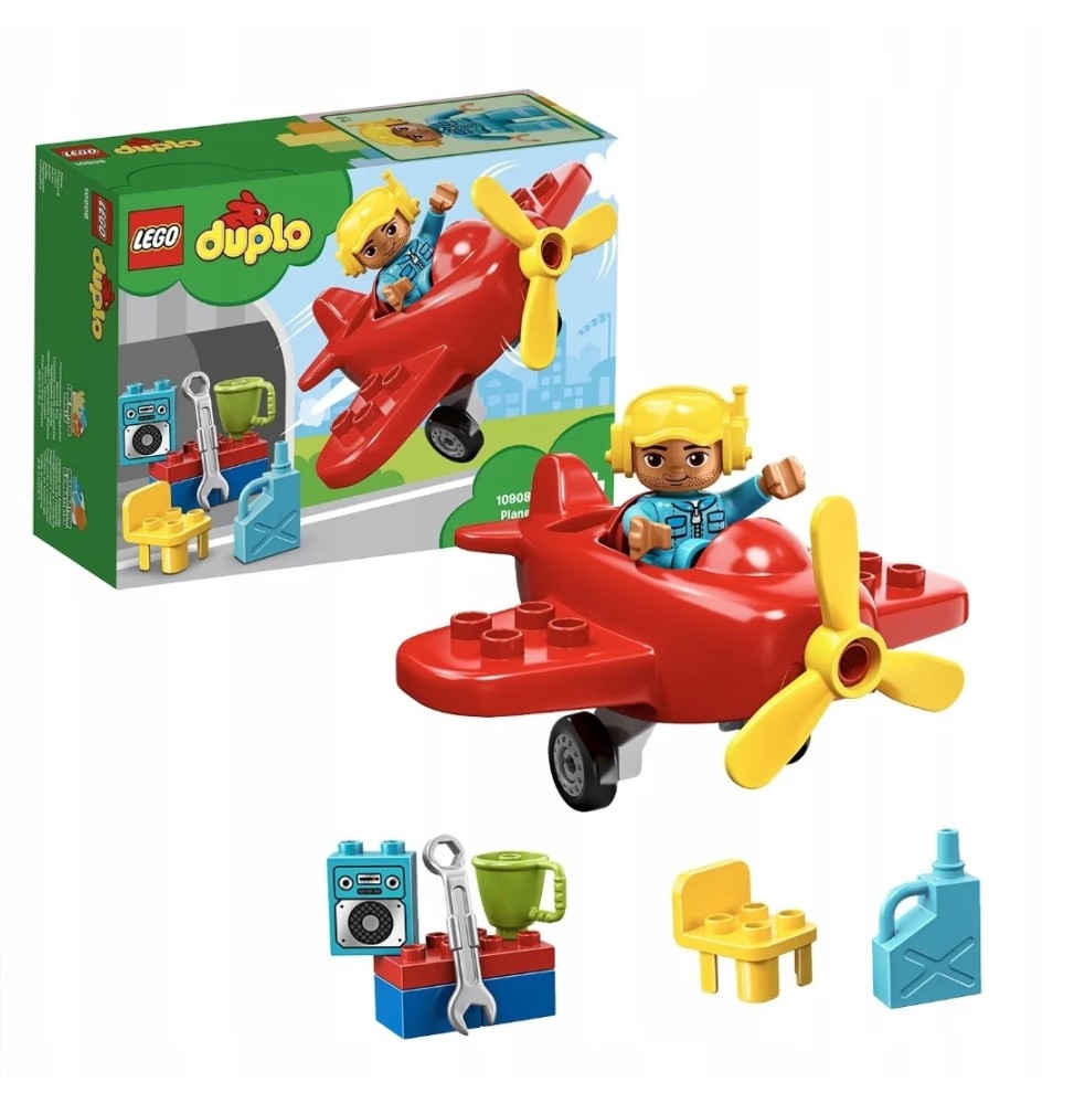 LEGO Duplo 10908 Samolot Warsztat Lotnisko