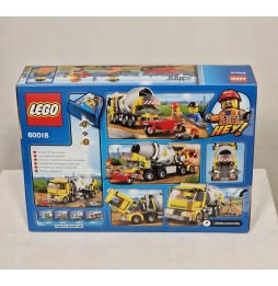 LEGO City 60018 betoniarka - nowy zestaw budowlany