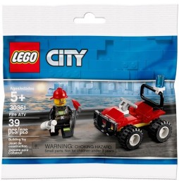 LEGO City 30361 ATV Pompier pentru copii