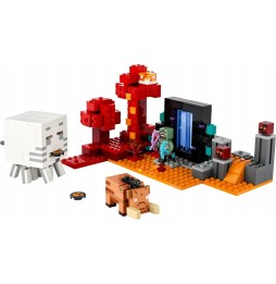 LEGO Minecraft Ambuscada în portalul Nether