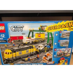 LEGO City Trains Super Pack 4-in-1 66405