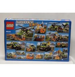 LEGO City 66540 Volcano - 3in1 Set