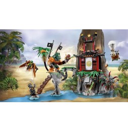 Lego 70604 Insula Văduvei Tigru Ninjago