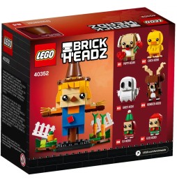 LEGO BrickHeadz 40352 Thanksgiving Scarecrow Set