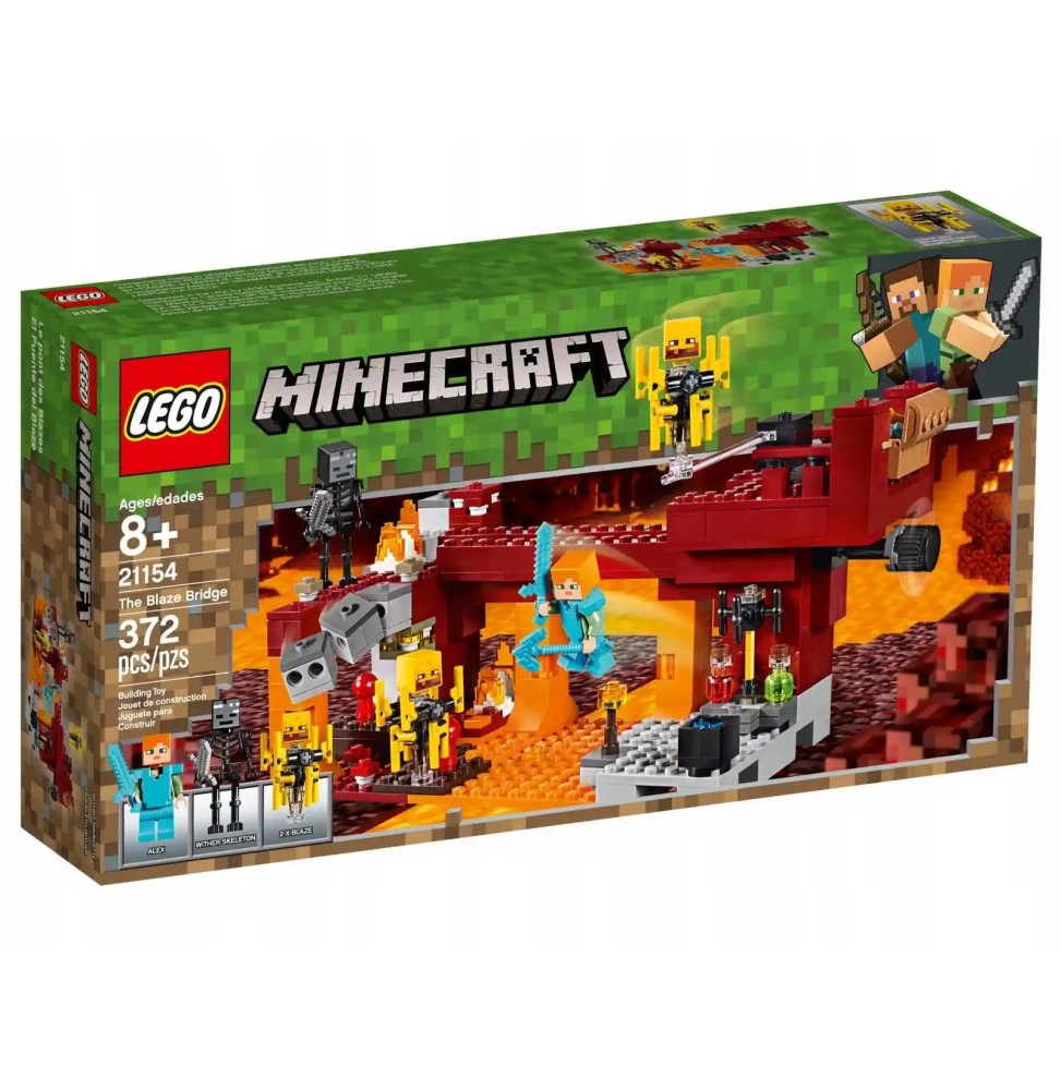 Lego Minecraft 21154 Most Płomyków - Zestaw