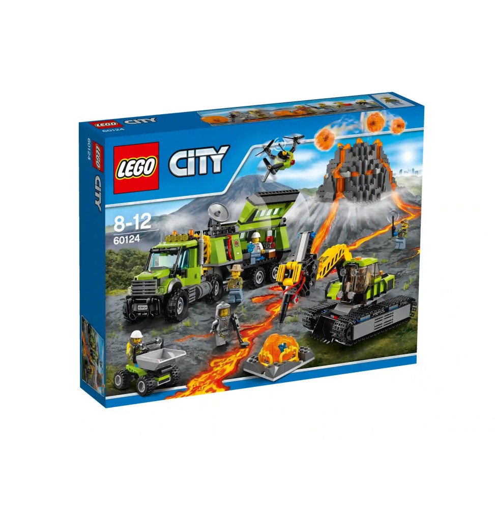 LEGO City 60124 Baza cercetătorilor vulcanilor