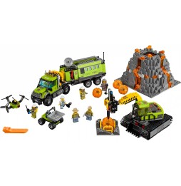 LEGO City 60124 Baza badaczy wulkanów