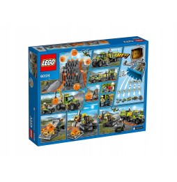 LEGO City 60124 Baza badaczy wulkanów