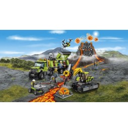 LEGO City 60124 Volcano Explorers Base Set