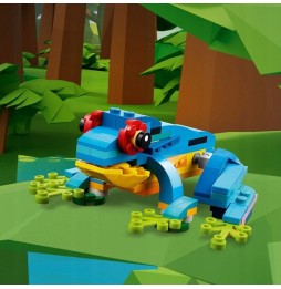 LEGO Creator 3w1 papagal exotic, pește, broască