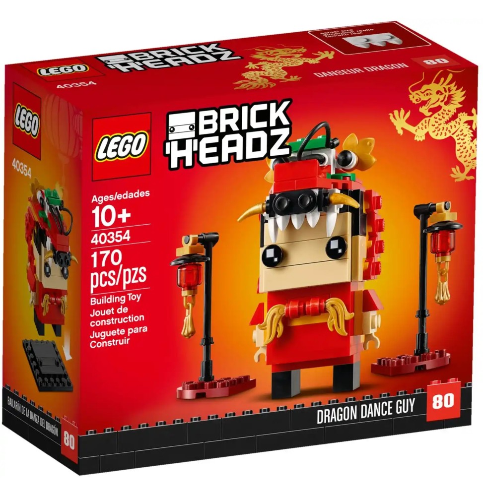 LEGO BrickHeadz 40354 Boy Dancing Dragon Dance