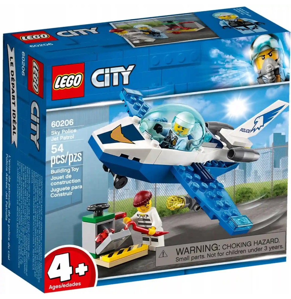 LEGO City policyjny patrol powietrzny 60206