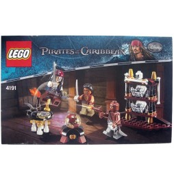 LEGO 4191 Captain's Cabin - Pirates