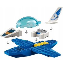 LEGO City patrul aerian 60206