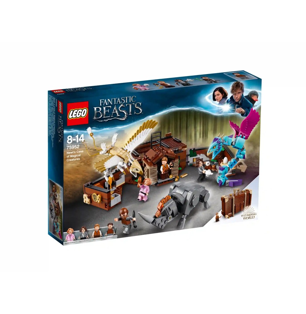 LEGO 75952 Walizka Newta z magicznymi stworzeniami