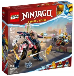 LEGO Ninjago 71792 Mech Sory și motocicletă