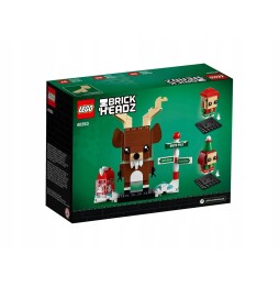 LEGO BrickHeadz 40353 Renifăr Elf și Elfă - Set