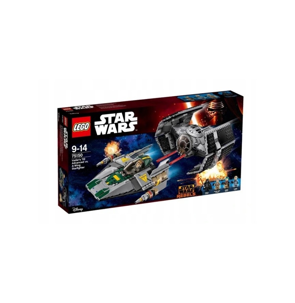 Lego 75150 Star Wars TIE Advanced kontra A-Wing